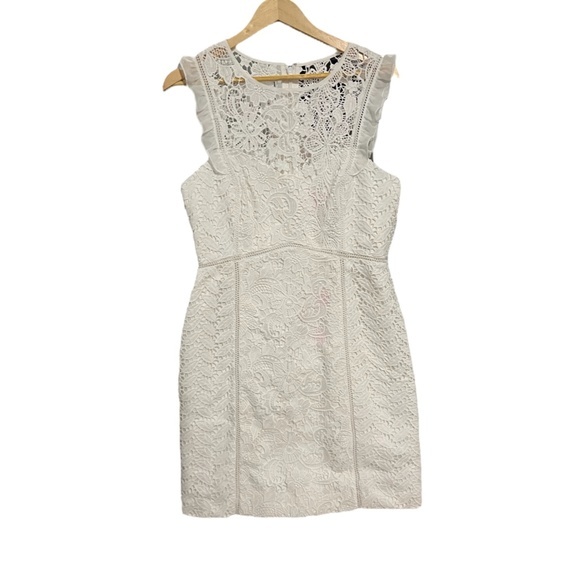 Lilly Pulitzer Maya Sift Dress White Size 10‎ - Picture 6 of 13